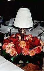 Lamp & Roses
